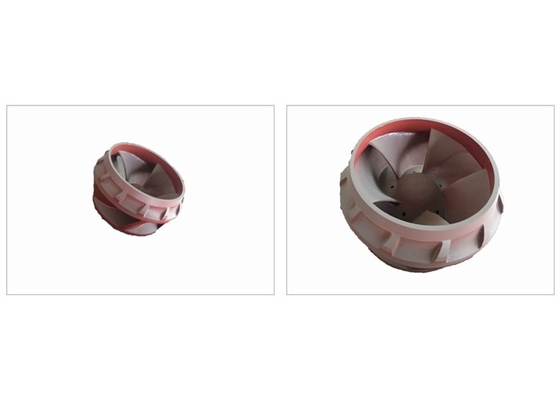 Anti de Pompdrijvende kracht 10/8  HH Slurry Pump Impeller van de Slijtagebaggermachine