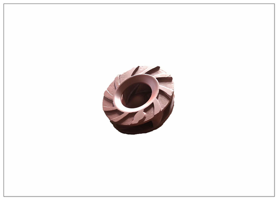 De horizontale 8/6 Ring van de de Delenkeel van de Dunne modderpomp Rubber voor Metallurgische Mijnbouw