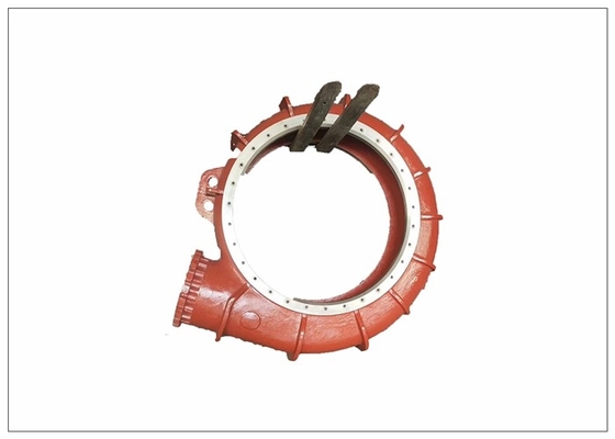 Het hoge van het het Gietijzercr26 Cr27 Volute Geval van Chrome Geval van de de Baggermachinepomp Anti Schurende