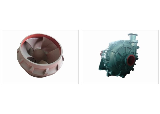 200 L/M Closed Impeller Slurry de Pomp spaart Hard Metaal Antislijtage