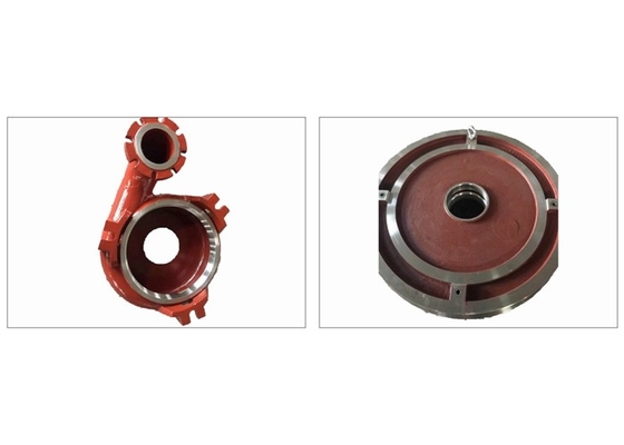 200 L/M Closed Impeller Slurry de Pomp spaart Hard Metaal Antislijtage