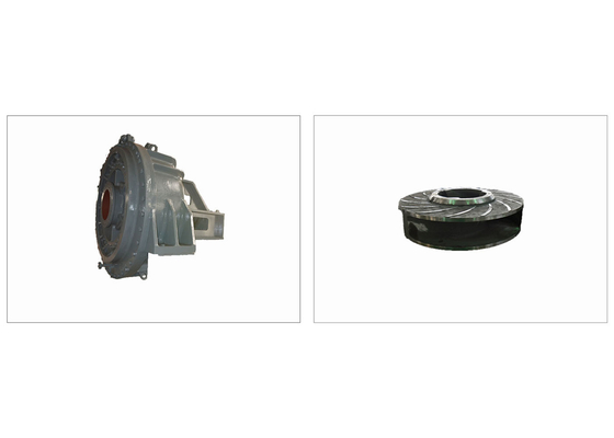 400L/Min Gravel Suction Sand Pump-het Omhulsel van Volute van de Delendrijvende kracht