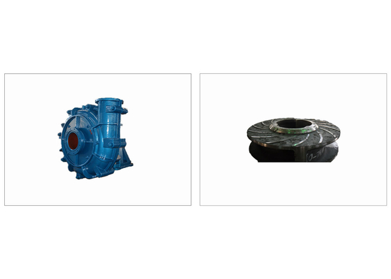 Op zwaar werk berekende 14/12G-van de Delenvolute van de Dunne modderpomp Rubbervoering 150m Hoofd