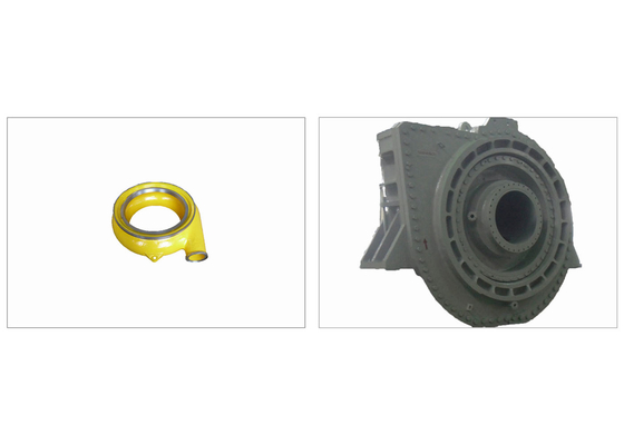 400L/Min Gravel Suction Sand Pump-het Omhulsel van Volute van de Delendrijvende kracht
