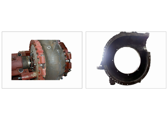 400L/Min Gravel Suction Sand Pump-het Omhulsel van Volute van de Delendrijvende kracht