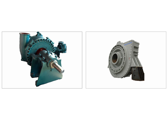 De hoge Chrome-van de de Baggermachinepomp van het Ijzerzand Centrifugaalpomp van de 8 Duimbaggermachine
